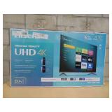 Hisense 43-Inch Class H4 Series FHD Roku Smart TV (43H4030F3) - 1080P Full HD LCD Screen, LED TV, DTS TruSurround Sound, Motion Rate 120, Gaming Mode