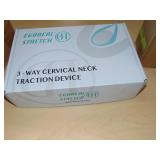 9 Brand New Egoreal Stretch 3 - Way Cervical Neck Traction Device with Storage Bag