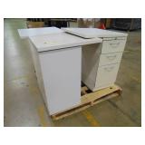 3 AllSteel Garage Storage Cabinets with Full Extension Slides 23"X15"X28"