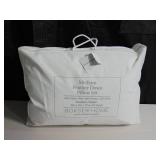 2 Pack Medium White Duck Feather & Down Bed Pillow - Standard/Queen  BOKSER HOME