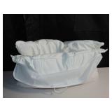 2 Pack Soft White Duck Feather & Down Bed Pillow - King | BOKSER HOME