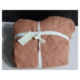 100% French Linen Duvet Cover - King/Cal King - Clay | BOKSER HOME
