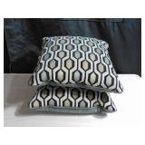 2 Pack  Pillows 19"x19"