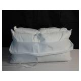 2 Pack Medium Down & Feather Chamber Bed Pillow - King | BOKSER HOME