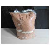 French Linen Box Stitch Quilt - Twin/Twin XL - Clay | BOKSER HOME