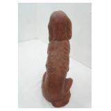 Ceramic dog Statue , 19" tall
