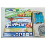 Paper Bags, Aluminum Foil, Hefty Bags, Freezer Gallon Zipper Bags, Parchment Paper