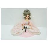 Vintage Big Eyes Bradley Doll 12.5" tall (sitting)
