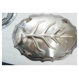 Stainless Steel, Kromex, serving pieces