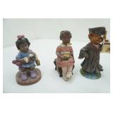 Denim Days Collection Figurines by Homco; Special Friends series by Lang & Wise