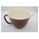 Mixing Bowl 5.5" tall by 8" wide (not glass, not recommended for microwave)