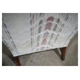 Queen Anne Style Wingback Armchair