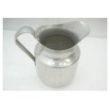 Vintage Aluminum Pitcher 8.5" tall