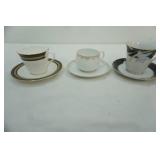 Collection of Vintage Tea Cups and Saucers