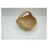 Vintage Ceramic Basket 10"x 8" tall