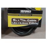 *2* Brinks Locking Cables
