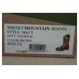 Smoky Mountain Boots - Youth Size 5.5