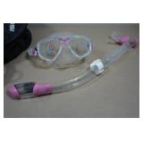 Cressi Adult Rondine Palau Fin Snorkel Set - Fin Size S/M