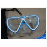 Cressi Blulove Kids Snorkel Set - Fin Size L/XL