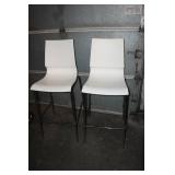 Set of Two Contemporary Bar Stools