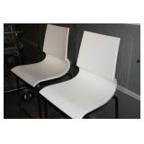 Set of Two Contemporary Bar Stools