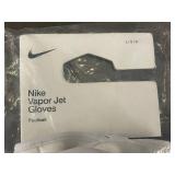 box c - Nike Vapor Jet Football Gloves - Unisex Large (White)