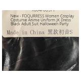 box c - FOQURRESS Hatsune Miku Black JK Cosplay Dress - Women