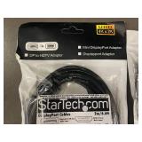 box c - Startech DisplayPort Cable 2m/6.6ft - Belcompany USB-C to iPhone Cables