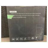 Mil - LED Flush Mount Ceiling Light - Black, 20-Inch LT0108-BG