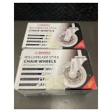 Mil - Seddox Rollerblade Style Chair Wheels - 2 Sets of 5