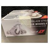 Mil - Seddox Rollerblade Style Chair Wheels - 2 Sets of 5
