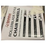 Mil - Seddox Rollerblade Style Chair Wheels - 2 Sets of 5