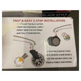 Mil - Seddox Rollerblade Style Chair Wheels - 2 Sets of 5