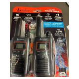 Mil - Cobra RX380 Walkie Talkies Missing batteries