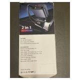 Mil - Retractable Car Charger PD QC 105W with 2-in-1 Cable