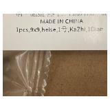 NV 2 - Picture Frames 9x9 Black with White Mat (Lot of 6)