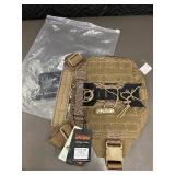 K2 - Spanker DG124 COB Size S Tactical Dog Vest - MOLLE Training Harness