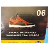 Size 6 SEA-DOO WATER SHOES Brand new in Box - $115 Retail