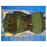 Size Medium Ski-Doo Expedition Gloves Army Green
