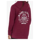 Kids size 5/6 - NWT , in Bag -SKI-DOO KIDS ZIP-UP HOODIE Burgundy