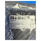 Men’s Medium Short sleeve tech polo light Grey