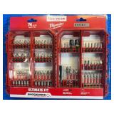 Milwaukee SHOCKWAVE Impact Duty Driver Bit Set, featuring 74 pieces