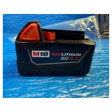 2025 Date Code : Milwaukee M18 REDLITHIUM XC3.0 Extended Capacity battery pack, model 48-11-1828