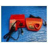 M18/12 Charger & M12 Charger Brand New plus a Lightly used Tool Bag