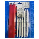 Milwaukee SAWZALL Demolition Nail-Embedded Wood and Metal Cutting Bi-Metal Reciprocating Saw Blade Set