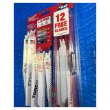 Milwaukee SAWZALL Demolition Nail-Embedded Wood and Metal Cutting Bi-Metal Reciprocating Saw Blade Set