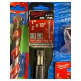 Milwaukee Variety Lot - including concrete bits