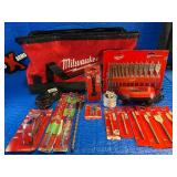 Milwaukee Variety Lot - including concrete bits