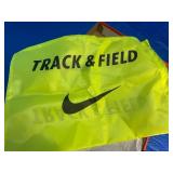 Brand New Nike Zoom Rival SD 2 track and field throwing shoe in a black and indigo colorway.