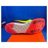 Size 10/11.5- Nike Zoom Rival XC cross-country racing shoes in the "Black/Volt/Bright Crimson" colorway, model number AJ0851 005